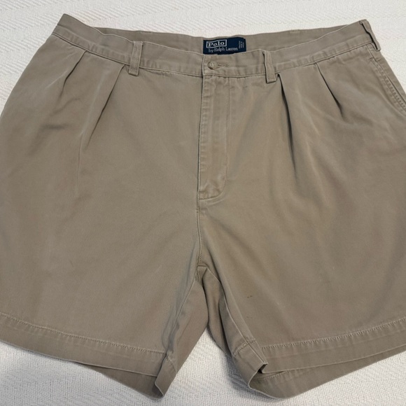 Ralph Lauren Polo Chino “Andrew” Khaki Men's Shorts - Picture 1 of 9